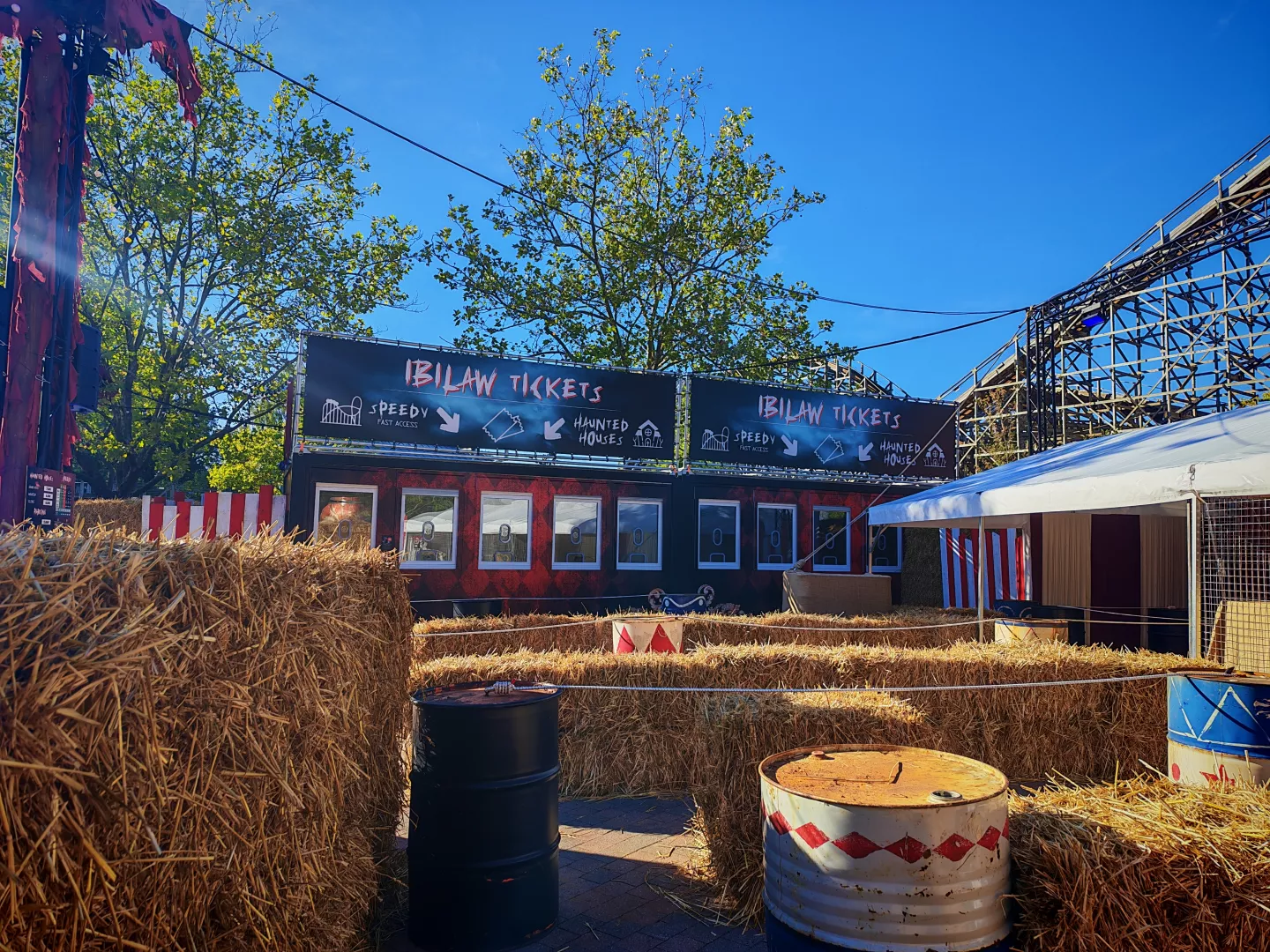 Container pro - Walibi Belgium pour Halloween