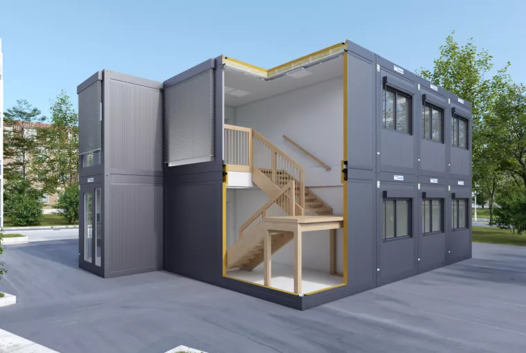 Escalier en bois, nos modules premiums sont au top du comfort intérieur