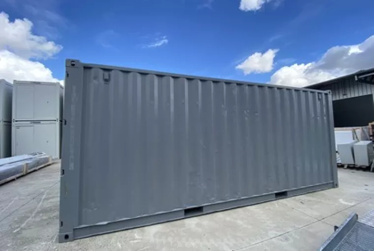 Conteneur maritime de stockage Gecima gris